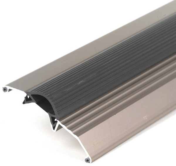 M-D 49004 Low Threshold, 36 in L, 3-3/4 in W, Aluminum, Satin Nickel [SKU: ORG8008054]