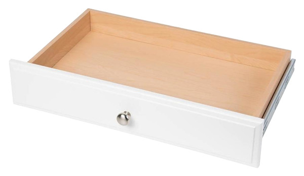 Easy Track RD04 Drawer, Wood, White [SKU: ORG3014768]