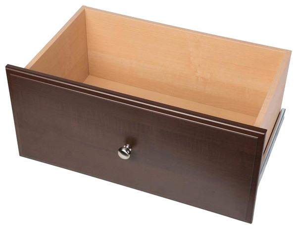 Easy Track RD12-T Drawer, Wood, Truffle [SKU: ORG3014859]