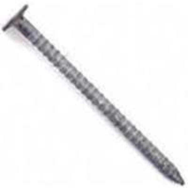MAZE STORMGUARD S205A530 Box Nail, Hand Drive, 2 in L, Carbon Steel, Hot-Dipped Galvanized, Checkered Head, Ring Shank [SKU: ORG6765887]