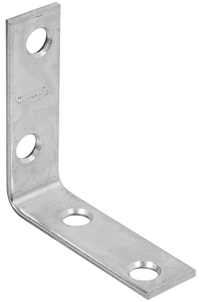 National Hardware 115BC Series N266-361 Corner Brace, 2 in L, 5/8 in W, Steel, Zinc, 0.08 Thick Material [SKU: ORG2635019]