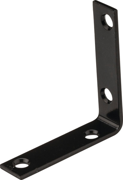 National Hardware 115BC Series N266-483 Corner Brace, 3 in L, 3/4 in W, Steel, 0.011 Thick Material [SKU: ORG2049633]