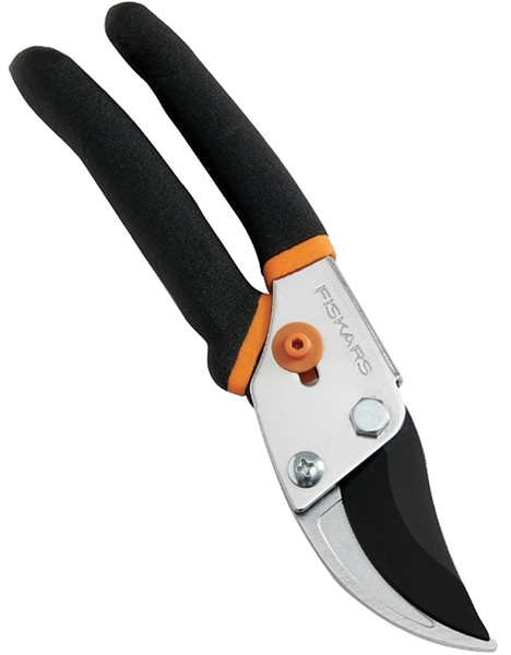 FISKARS 91095935J Bypass Pruner, 5/8 in Cutting Capacity, Steel Blade, Non-Slip Grip Handle [SKU: ORG8854952]