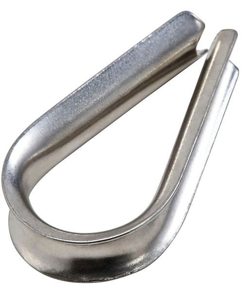 National Hardware 4232BC Series N830-307 Rope Thimble, Stainless Steel [SKU: ORG7183254]