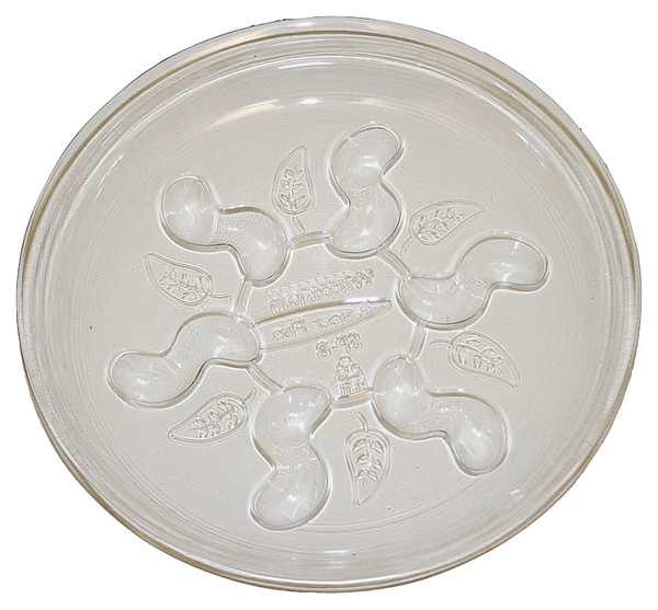 Gardener's Blue Ribbon Saucer Plus SP10 Plant Saucer, 10 in Dia, Plastic, Clear [SKU: ORG7016090]