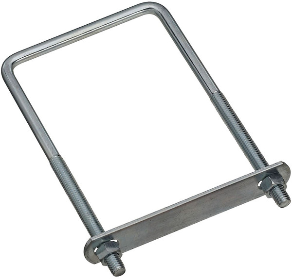 National Hardware N222-406 U-Bolt, 3/8-16 Thread, 3-3/4 in L Thread, Steel, Zinc [SKU: ORG6458129]