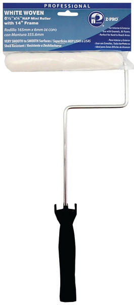 Premier 72514 Mini Roller, Plastic Handle, Threaded Handle, 6-1/2 in L Roller [SKU: ORG0222356]