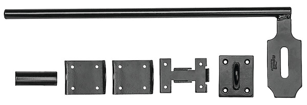 National Hardware SPB809 Series N109-002 Lockable Cane Bolt, Steel [SKU: ORG7182876]