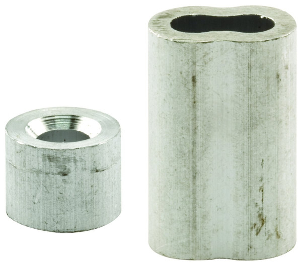 Prime-Line GD 12154 Cable Ferrule and Stop, Aluminum [SKU: ORG1137637]