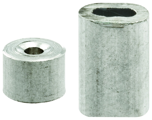 Prime-Line GD 12151 Cable Ferrule and Stop, Aluminum [SKU: ORG6213110]
