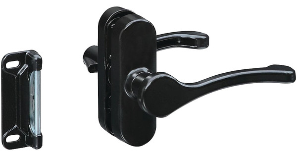 National Hardware V1320 Series N262-204 Lever Latch, Zinc, 3/4 to 2 in Thick Door, For: Wood/Metal Screen, Storm Doors [SKU: ORG7181977]