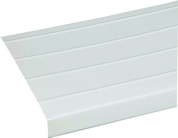 Amerimax 77104 Fascia Trim, 12 ft L, 8 in W, 0.0112 Gauge, Aluminum, White, Enamel [SKU: ORG7785496]