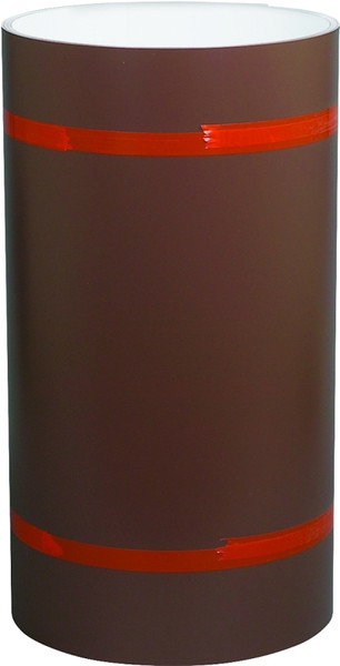 Amerimax 69120 Trim Coil, 50 ft L, 0.018 Gauge, Aluminum, Brown/White, Painted [SKU: ORG6187017]