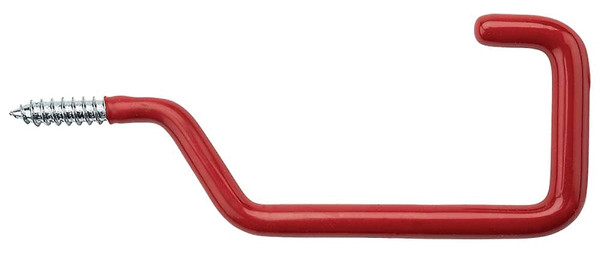 National Hardware V2213 N188-010 Rafter Hook, 40 lb, Steel, Red [SKU: ORG7179567]