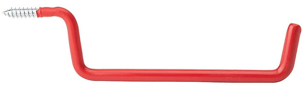 National Hardware 2157BC N271-010 Ladder Hook, 15 lb, Steel, Red [SKU: ORG7179260]