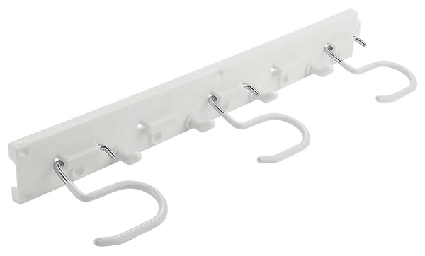 National Hardware N112-088 Adjustable Storage Organizer, 12 lb, 16 in W, Plastic [SKU: ORG7180276]