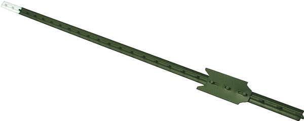 CMC TP125PGN070 T-Post, 7 ft H, Steel, Green/White [SKU: ORG6229363]