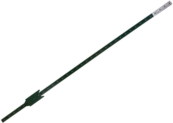 CMC 30052743 T-Post, 8 ft H, Steel, Gray/Green [SKU: ORG7108723]