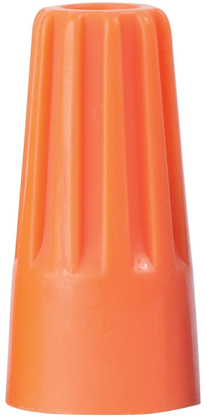 GB WireGard GB-3 25-003 Wire Connector, 22 to 14 AWG Wire, Steel Contact, Polypropylene Housing Material, Orange [SKU: ORG6308985]