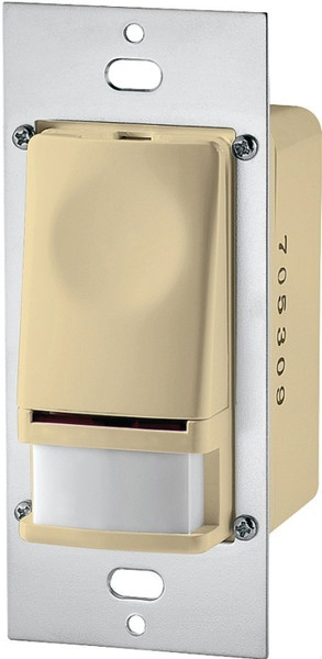 Eaton Wiring Devices K01-400RV Sensor Switch, 120/277 V, 1 -Pole, Motion Sensor, 180 deg Sensing, 450 sq-ft Sensing [SKU: ORG1794031]