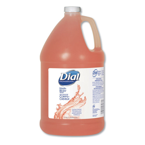 Hair + Body Wash, Neutral Scent, 1 gal, 4/Carton [SKU: DIA03986]