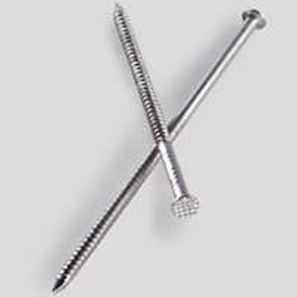 Simpson Strong-Tie S5SNDB Siding Nail, 5d, 1-3/4 in L, 304 Stainless Steel, Full Round Head, Annular Ring Shank, 25 lb [SKU: ORG0205393]