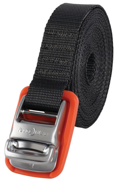 Nite Ize CJWR12-09-R6 Tie-Down Strap, 1 in W, 12 ft L, Polypropylene, Black/Orange, 700 lb [SKU: ORG1192004]