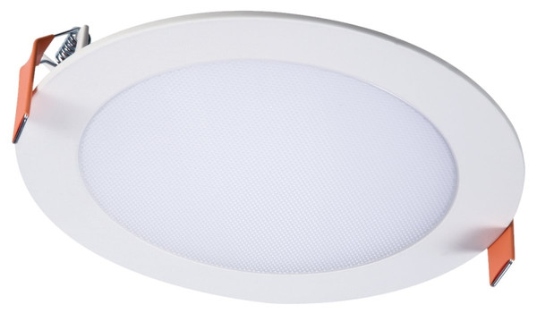 HALO HLB6 Series HLB6099FS1EMWR Downlight, 16 W, 120 V, 1-Lamp, LED Lamp, Aluminum, White [SKU: ORG1101526]