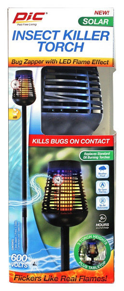 Pic DFST Insect Killer Torch, Solar Battery [SKU: ORG4303079]