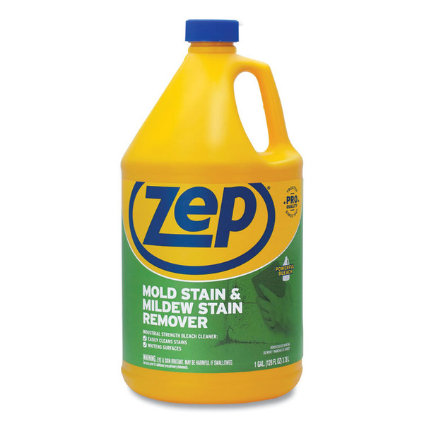 Mold Stain and Mildew Stain Remover, 1 gal Bottle [SKU: ZPEZUMILDEW128E]