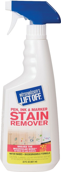 MOTSENBOCKER'S LIFT OFF 409-01 Stain Remover, 22 oz, Liquid, Mild, Clear [SKU: ORG0401703]