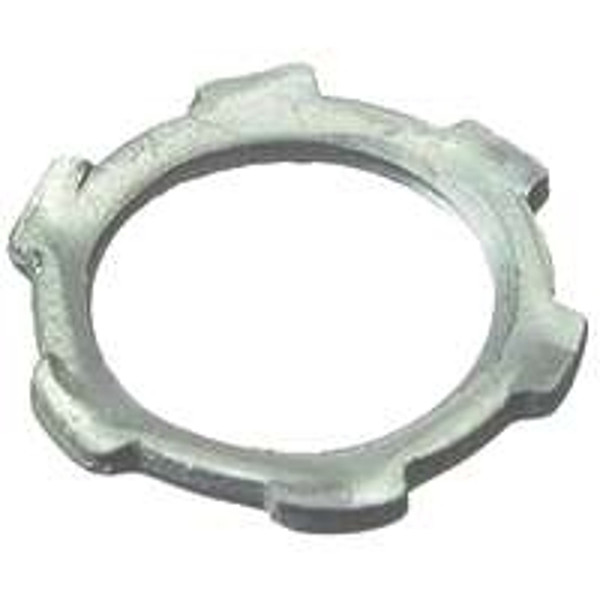 Halex 96196 Conduit Locknut, 2 in, Steel, Zinc [SKU: ORG8980815]