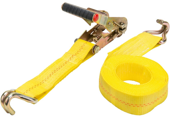 KEEPER 89616 Tie-Down Strap, 2 in W, 16 ft L, 3333 lb Working Load, J-Hook End [SKU: ORG1132786]