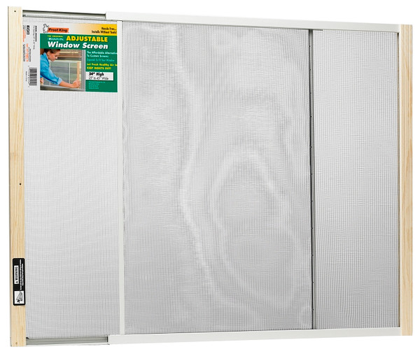 Frost King W.B. Marvin AWS2445 Window Screen, 24 in L, 25 to 45 in W, Aluminum [SKU: ORG9460551]