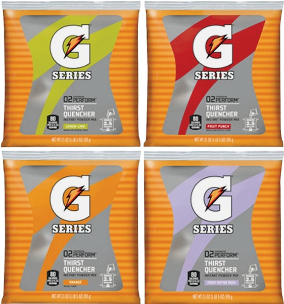 Gatorade 03944 Thirst Quencher Instant Powder Sports Drink Mix, Powder, Assorted Flavor, 21 oz Pack [SKU: ORG6968879]