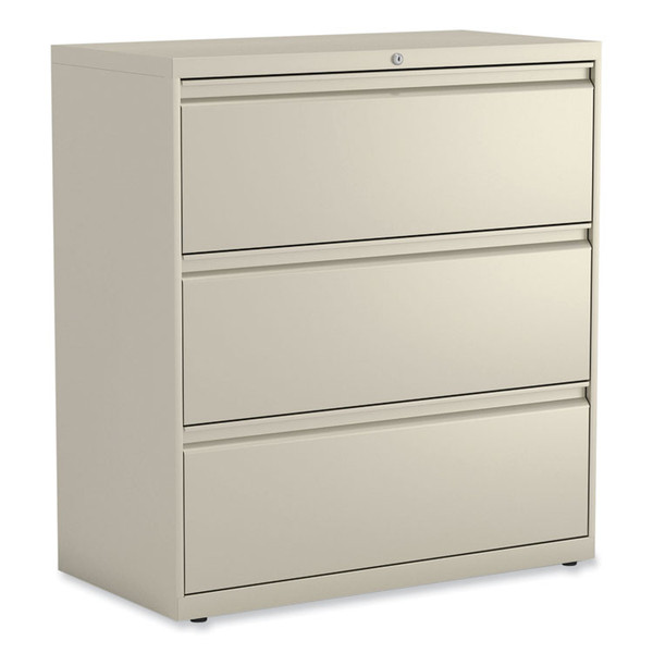 Lateral File, 3 Legal/Letter/A4/A5-Size File Drawers, Putty, 36" x 18.63" x 40.25 [SKU: ALEHLF3641PY]