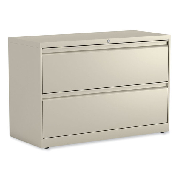 Lateral File, 2 Legal/Letter-Size File Drawers, Putty, 42" x 18.63" x 28 [SKU: ALEHLF4229PY]
