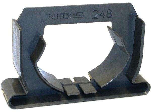 NDS 248 Channel Coupling, 4 in, PVC, Gray [SKU: ORG0109611]