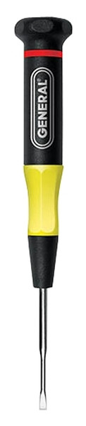 GENERAL 611078 Screwdriver, 5/64 in Drive, Slotted Drive, 4-7/8 in OAL, Cushion-Grip Handle [SKU: ORG4410031]
