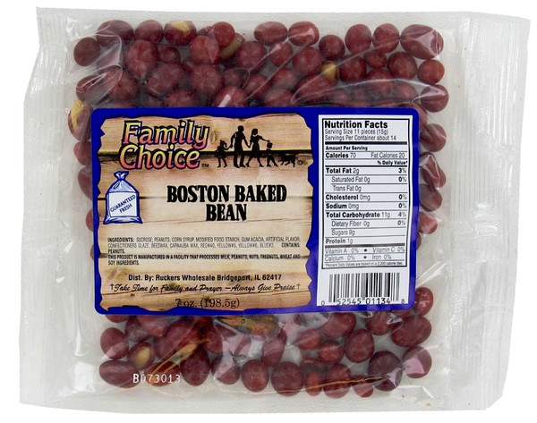 Family Choice 1134 Boston Bean, 7 oz [SKU: ORG2914125]