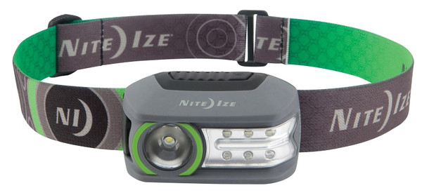 Nite Ize Radiant R250RH-17-R7 Rechargeable Headlamp, Lithium Battery, LED Lamp, 250 Lumens, Flood, Spot Beam [SKU: ORG5576103]