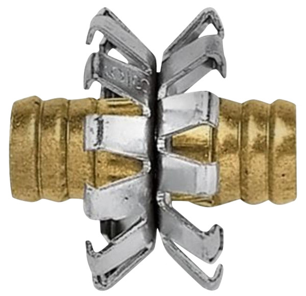 Gilmour 800344-1001 Heavy-Duty Clinch Hose Mender, 3/4 in, Brass [SKU: ORG0544734]