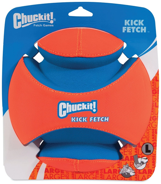 Chuckit! 251201 Dog Toy, L, High-Visibility, Canvas/Foam/Rubber, Blue/Orange [SKU: ORG8513970]