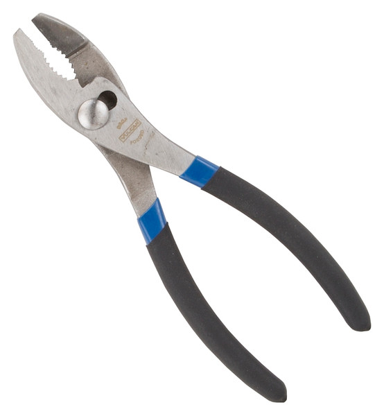 Vulcan JL-NP013 Slip Joint Plier, 8 in OAL, 1-1/4 in Jaw Opening, Black/Blue Handle, Non-Slip Handle, 1-1/4 in W Jaw [SKU: ORG2505717]