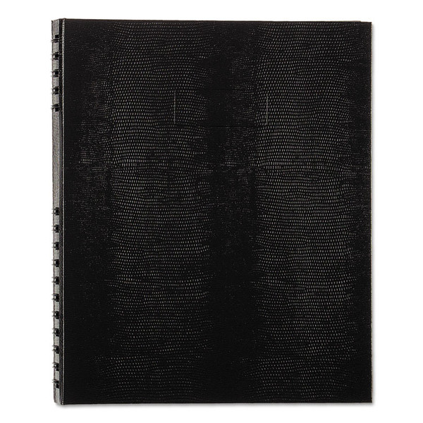 NotePro Notebook, 1 Subject, Medium/College Rule, Black Cover, 11 x 8.5, 150 Sheets [SKU: REDA10300BLK]