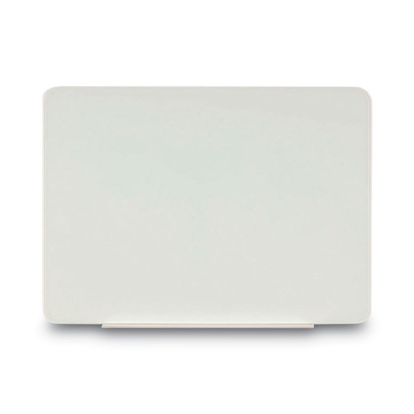 Magnetic Glass Dry Erase Board, 60 x 48, Opaque White [SKU: BVCGL110101]