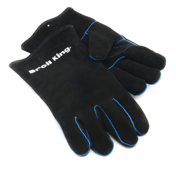 Broil King 60528 Grill Gloves, Leather, Black [SKU: ORG3405024]