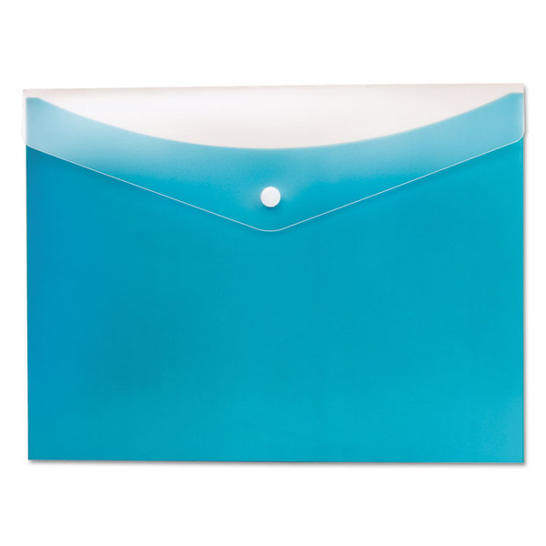 Poly Snap Envelope, Snap Closure, 8.5 x 11, Blueberry [SKU: PFX95562]