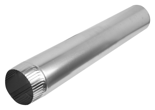 DUNDAS JAFINE P3E Snap Lock Pipe, 3 in Dia, 24 in L, 0.012 Gauge, Aluminum [SKU: ORG0198580]