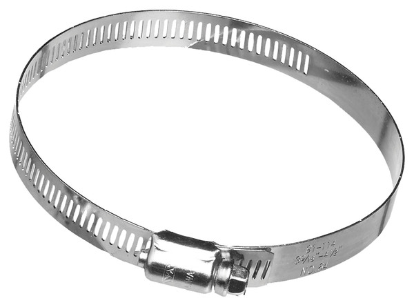 DUNDAS JAFINE MC6ZW Worm Gear Clamp, Clamping Range: 6 in, Galvanized Steel [SKU: ORG0198507]